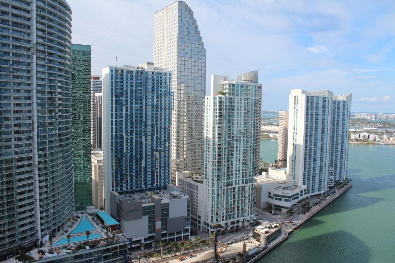Luxury 5-Star Condo @37Th Floor In Icon Brickell 2B/2B Miami Exterior foto
