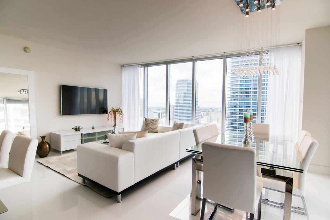 Luxury 5-Star Condo @37Th Floor In Icon Brickell 2B/2B Miami Exterior foto